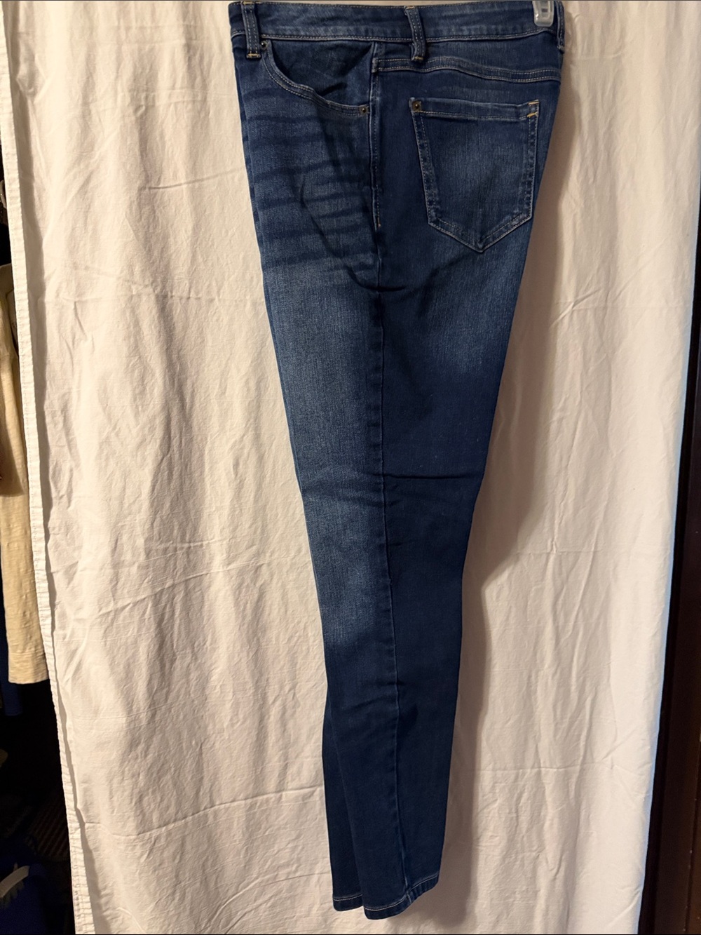 INC International Concepts Dark Blue Skinny Jeans - Stretch Fit